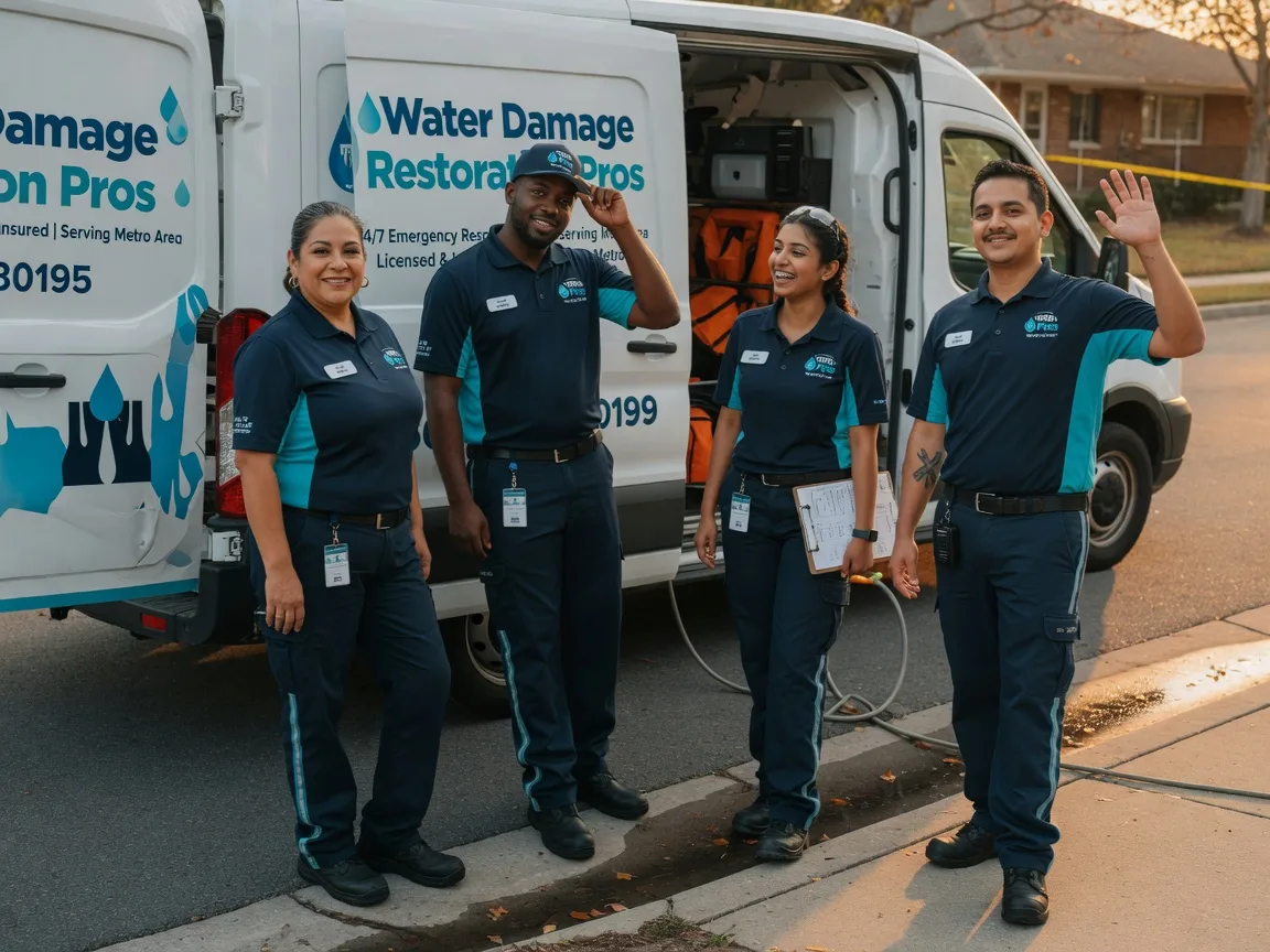 Water Damage Restoration company in Hillister, TX